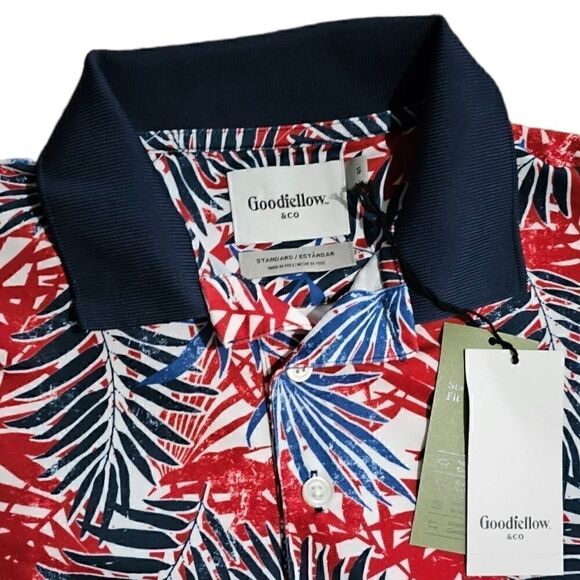 Men's Short Sleeves Performance Polo Shirt Small - Picture 3 of 4